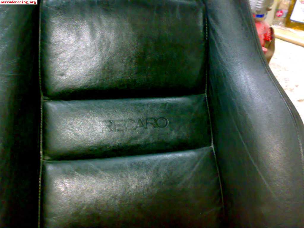 Vendo asientos recaro de cuero (450euros)