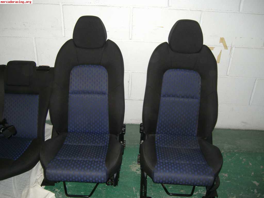 Se venden asientos completos fiesta s mk6