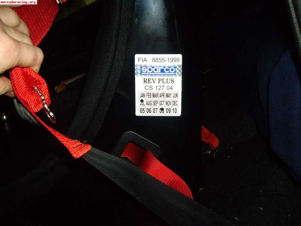 Bacquet sparco rev de 2008