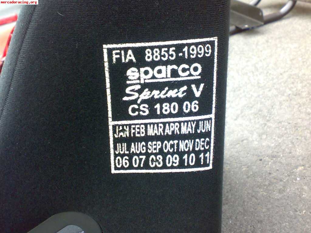 Se vende baket sparco sprint 2008