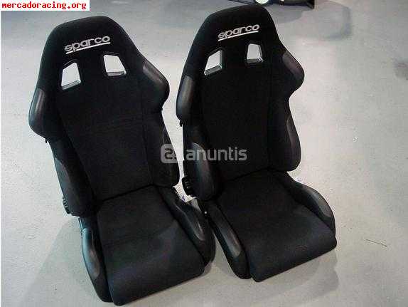 Sparco torino semi-bacquets carrileras peugot