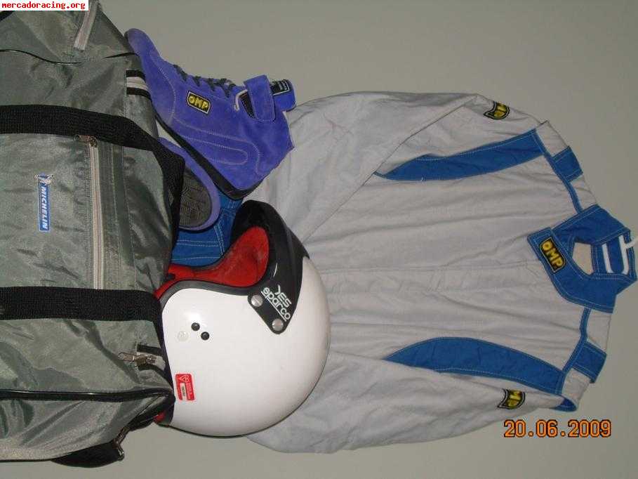 Equipacion/hans piloto de rallyes