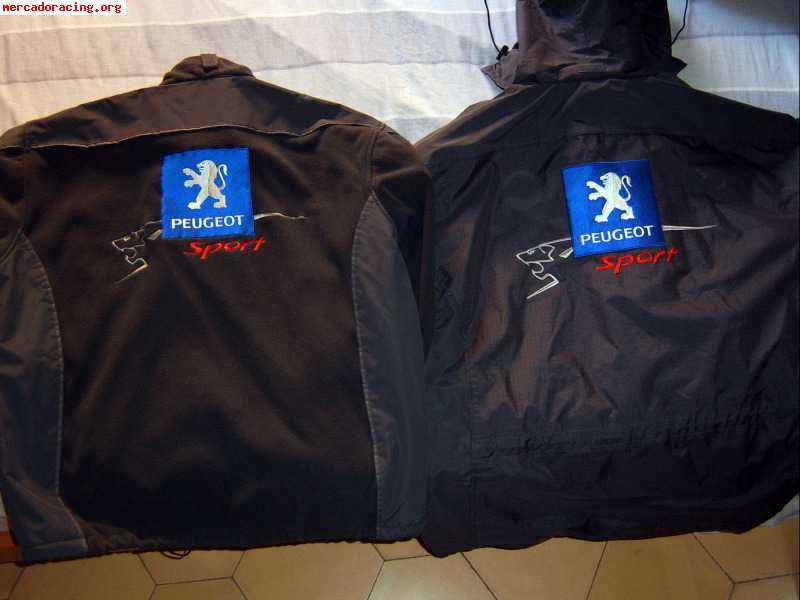 Anoraks peugeot sport. distintos modelos y tallas.