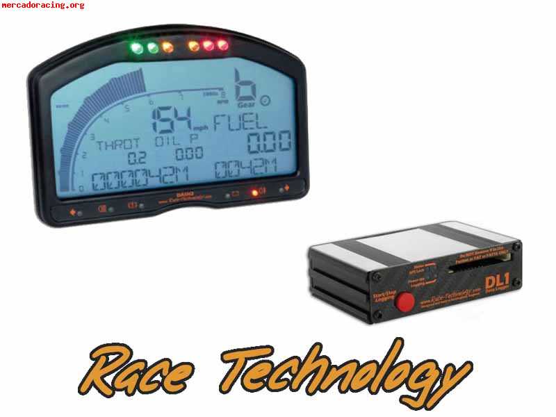 ¡oferta! sistema de adquisición de datos   pantalla race tec