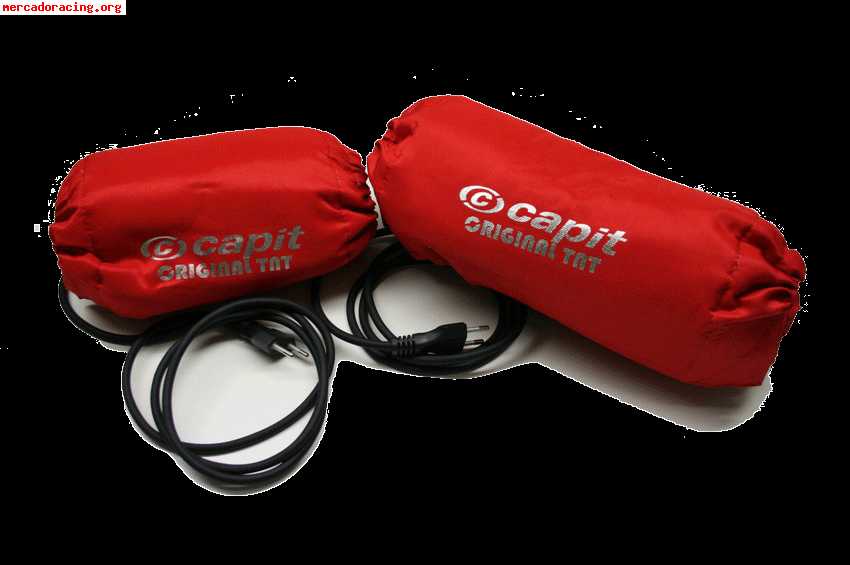Promoción kit calentadores de neumáticos capit