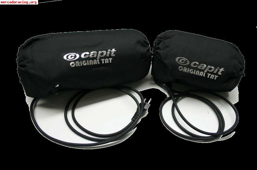 Promoción kit calentadores de neumáticos capit