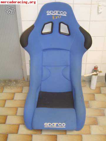 Vendo baquet sparco rev azul clarito