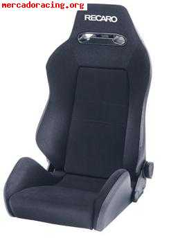 Se vende asiento recaro speed vinilo negro