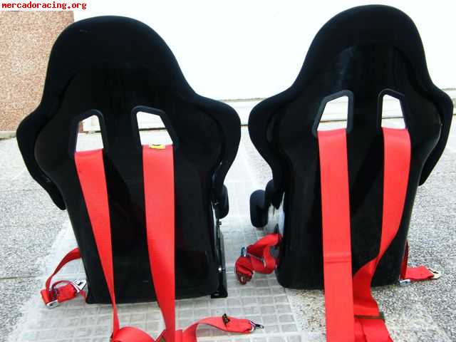 Baquets sparco pro 2000 arneses sabelt