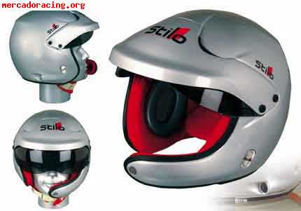 Vendo casco stilo wrc 03 con hans clips 350€ urgente hasta 1