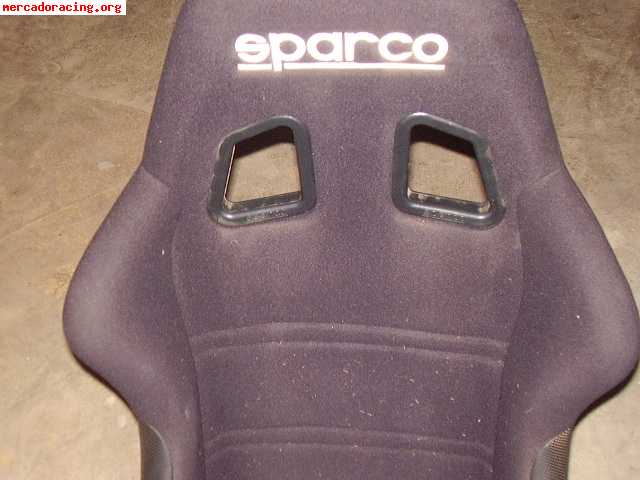 Vendo dos backets sparco usados en buen estado