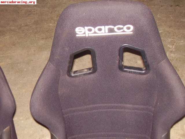 Vendo dos backets sparco usados en buen estado