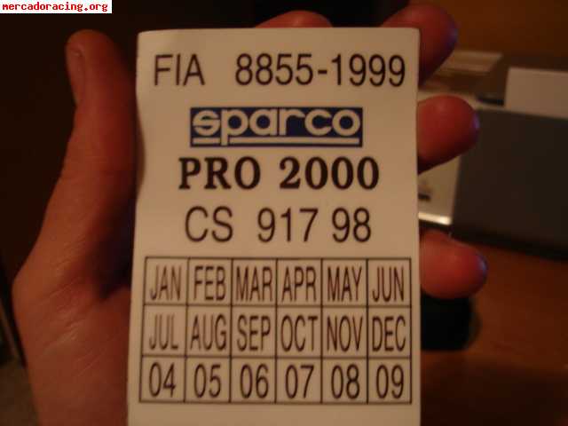 Pegatinas sparco pro 2000