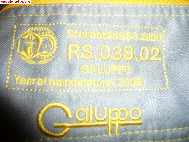 Mono ignifugo galuppo talla 54