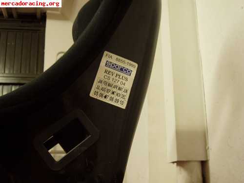 Baquet sparco rev plus