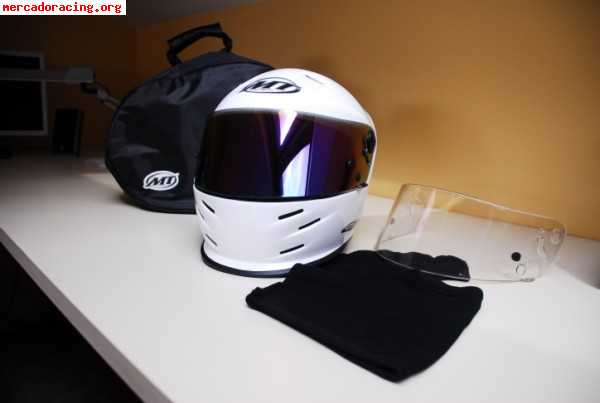 Vendo casco mt competicion *nuevo*