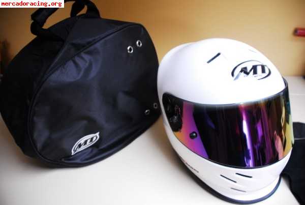 Vendo casco mt competicion *nuevo*