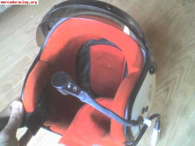 Vendo 2 cascos sparco-yes con centralita completo