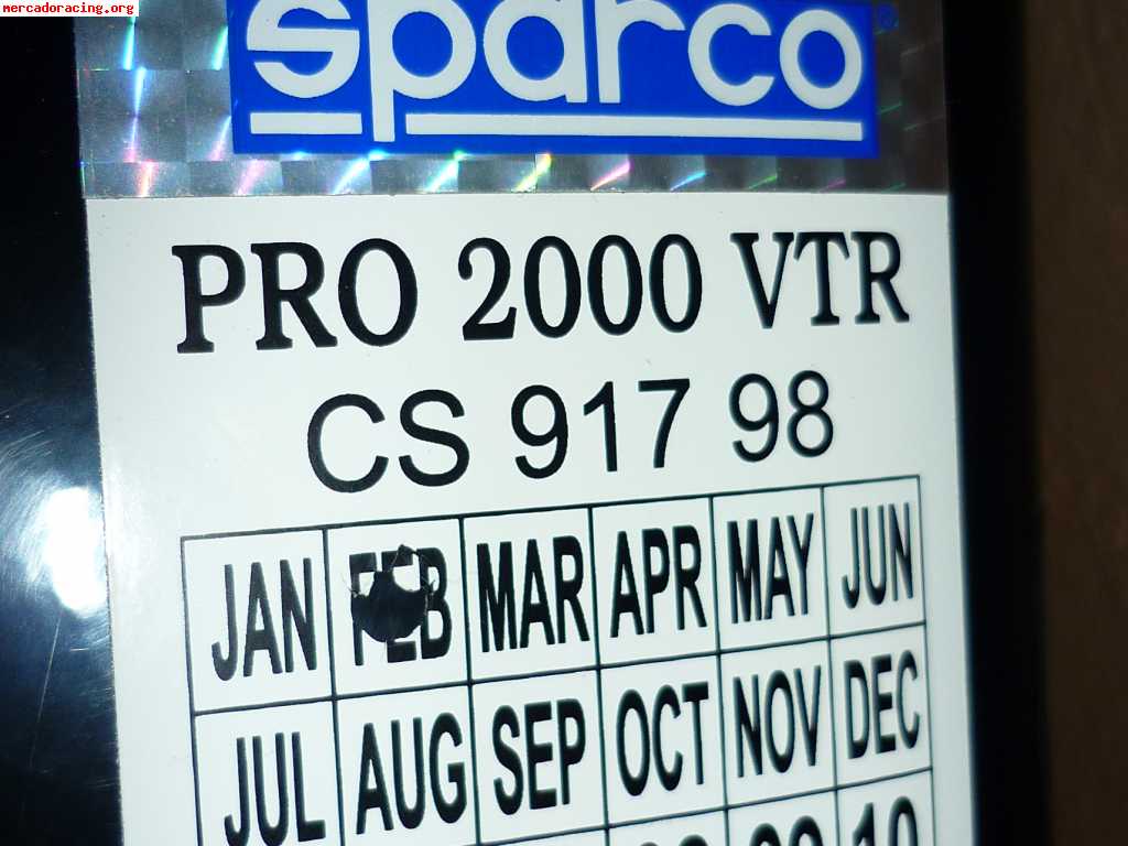 Baquet sparco pro 2000