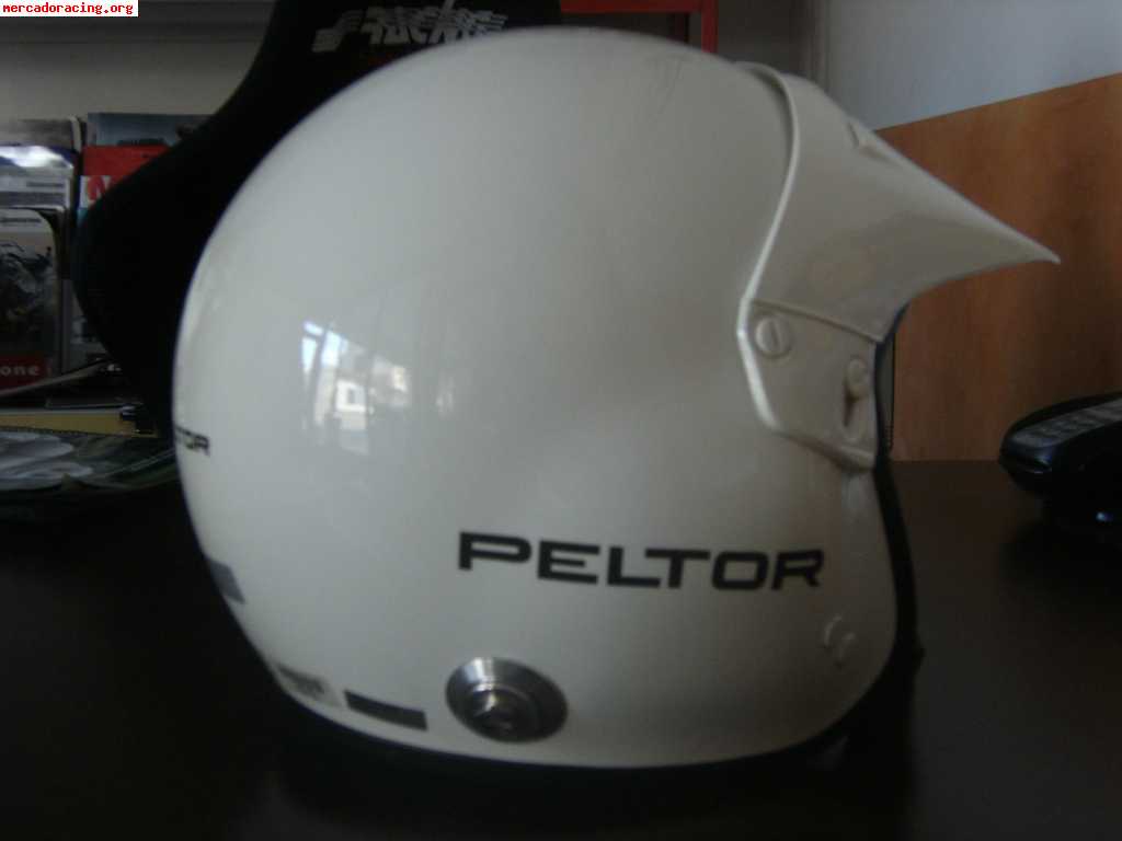 Casco peltor con clips para hans.