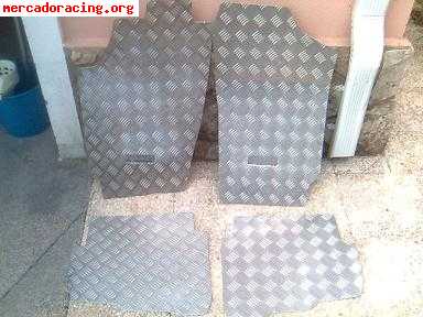Vendo juego de alfombrillas metálicas ghirardi seat ibiza 20