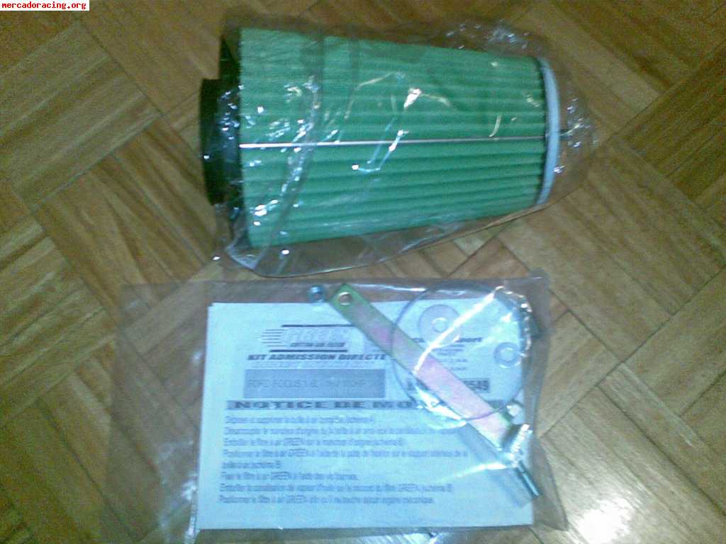 Filtro de admisión green.