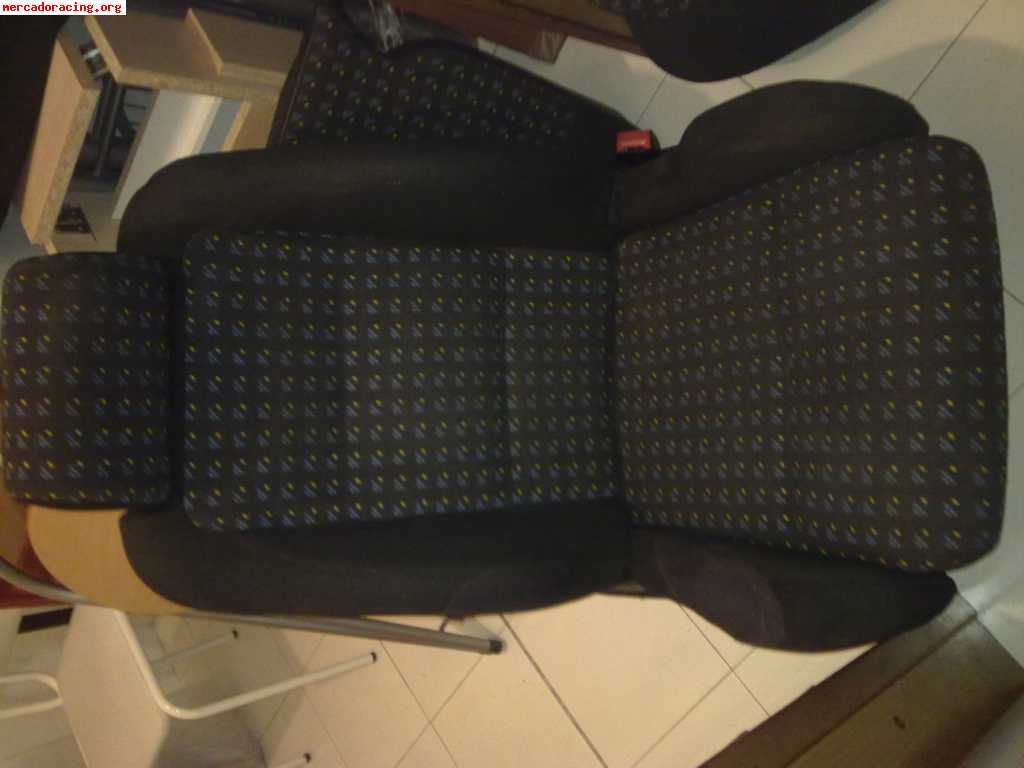 Asientos e interior clio 16v