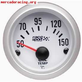 Relojes de medición, temperatura y presion aceite.