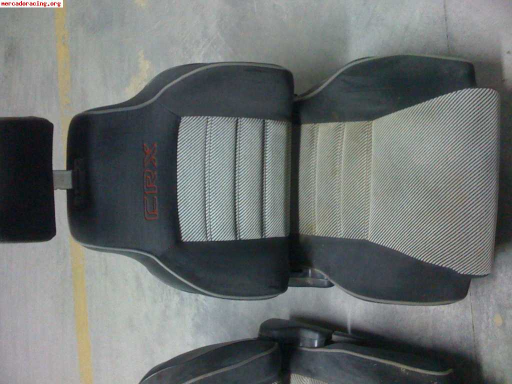 Se venden semi vackets reclinables de honda crx completament