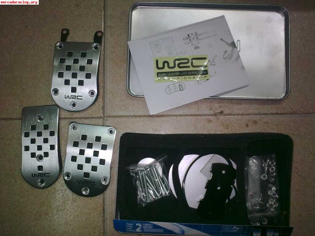 Pedales de competicion wrc