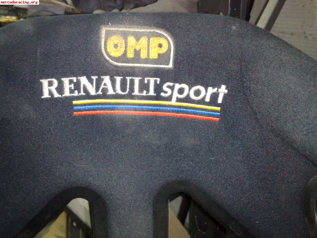 Baquet pro 2000 y baquet omp renault sport
