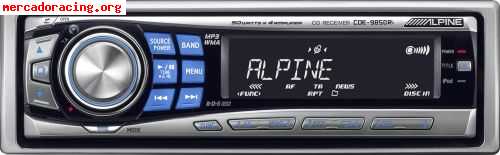 Radio alpine cde-9850ri- chollo!!