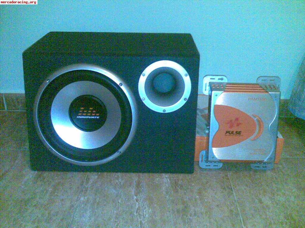 Se vende etapa y subwoofer!!!