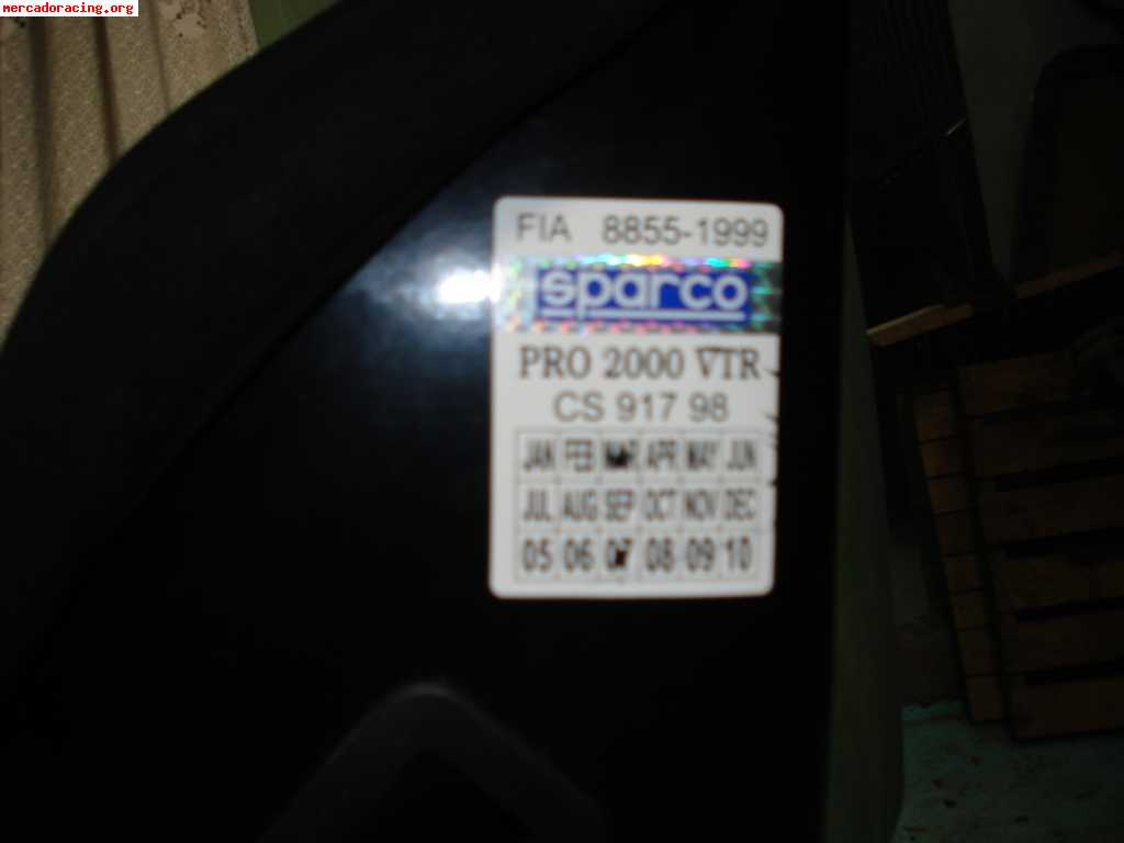 Sparco pro 2000 arnes sabelt 4 puntos
