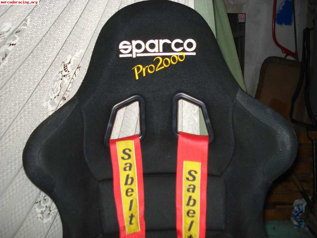 Sparco pro 2000 arnes sabelt 4 puntos