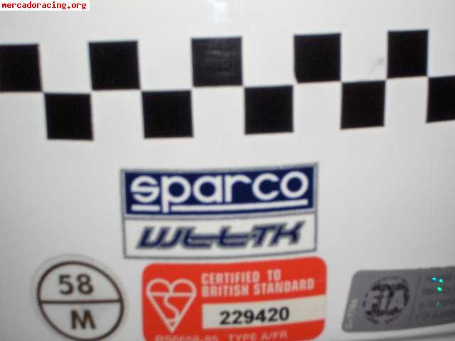 Se vende casco sparco-peltor integral