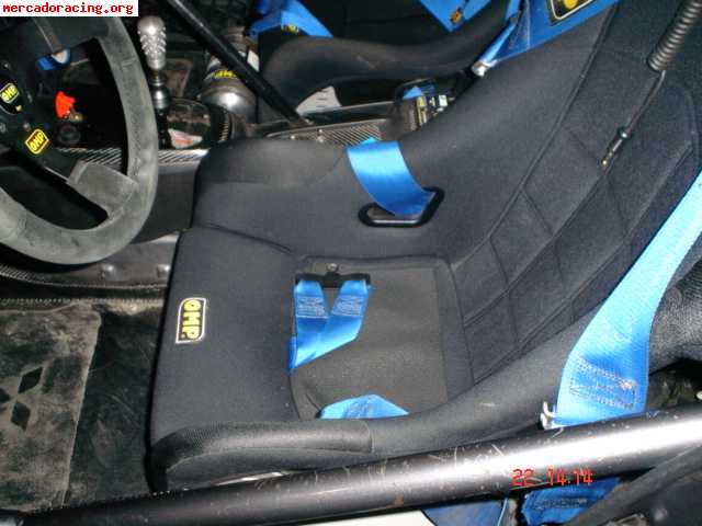 Baquets omp wrc y arneses omp 6 puntos