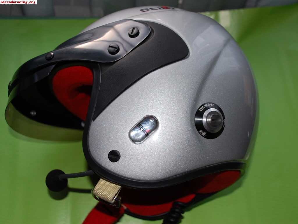 Vendo casco stilo con clip hans