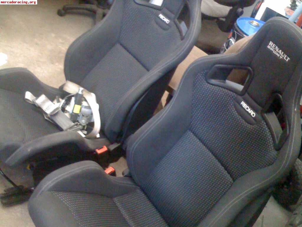 Asientos recaro clio sport f1 team