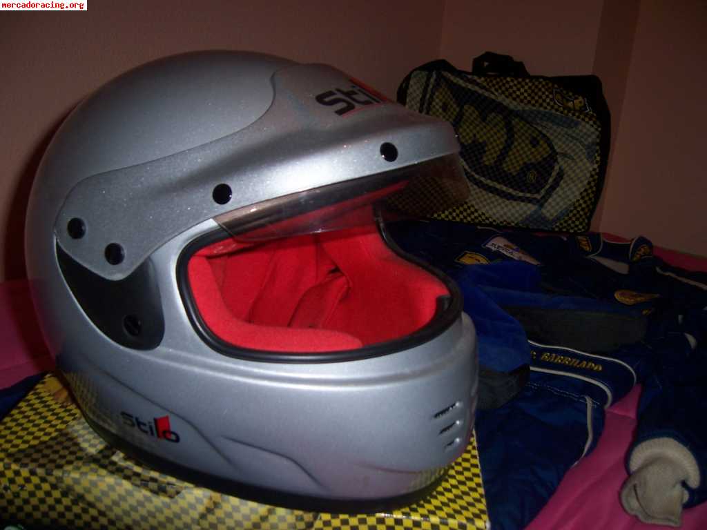 Vendo equipacion completa omp y casco stylo