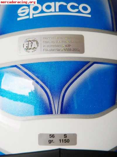 Vendo 2 cascos sparco pro jet color homologados fia con los 