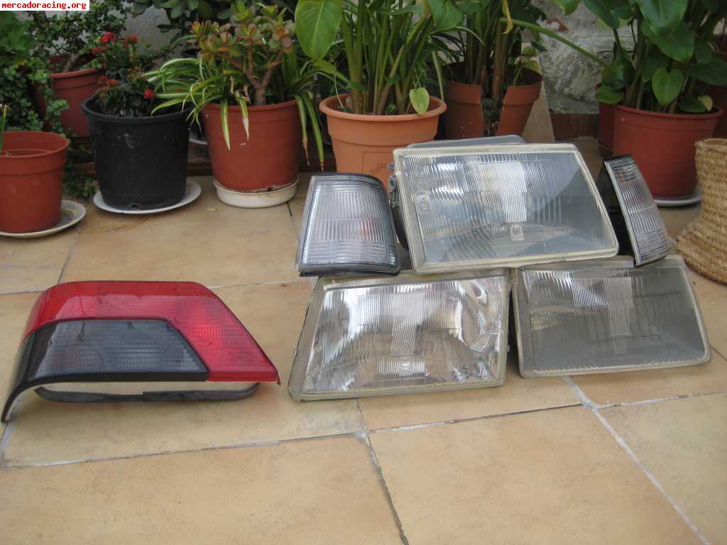 Faros delanteros y traseros 309 gti fase 2