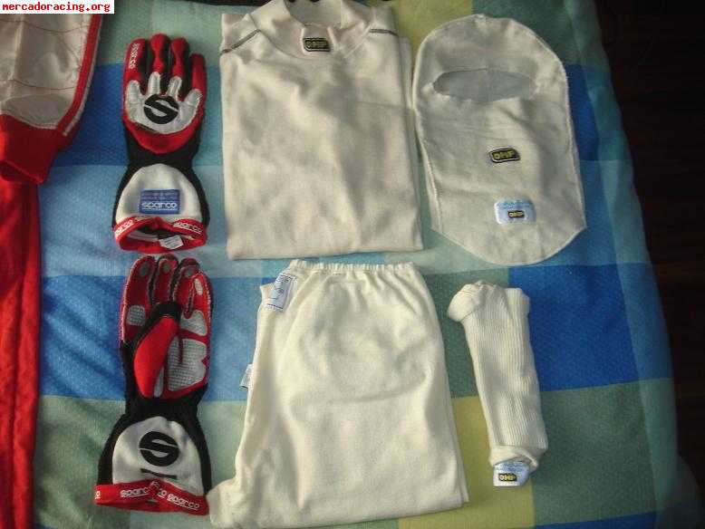 Equipacion completa piloto.