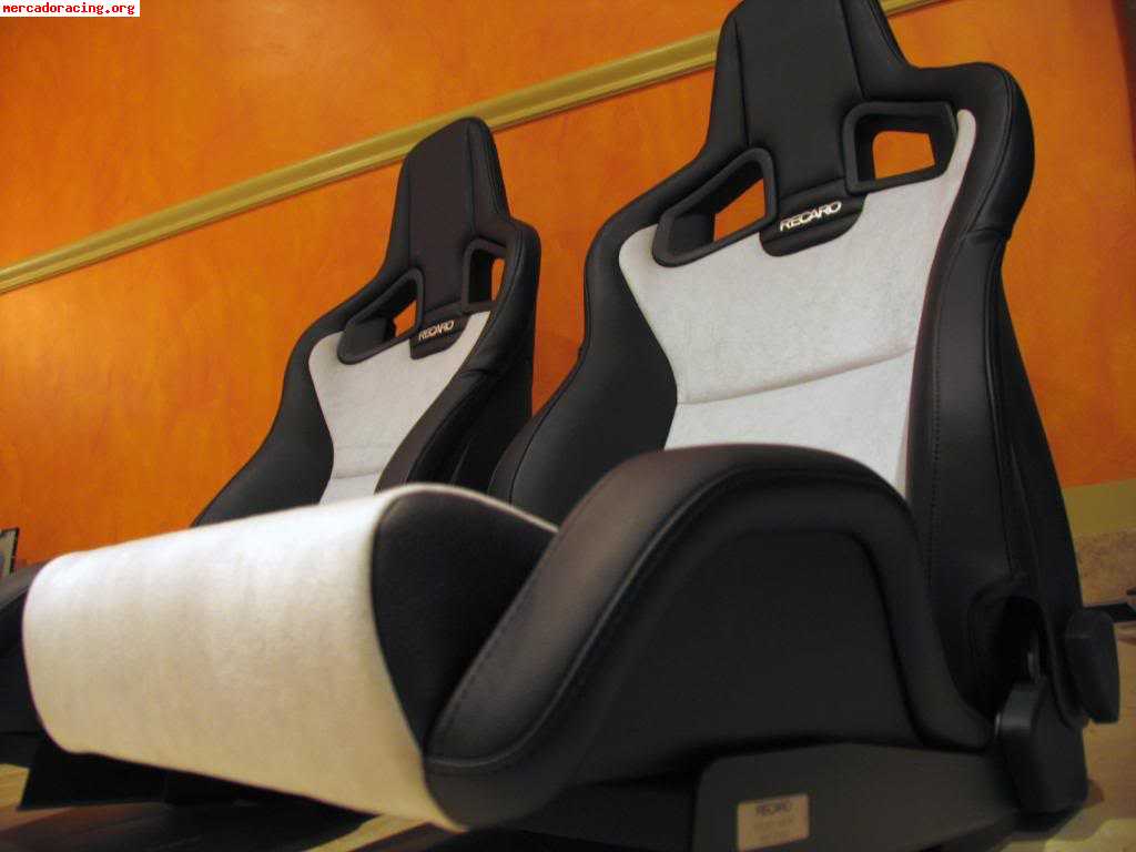  recaro sportster cs  piel y alcantara 