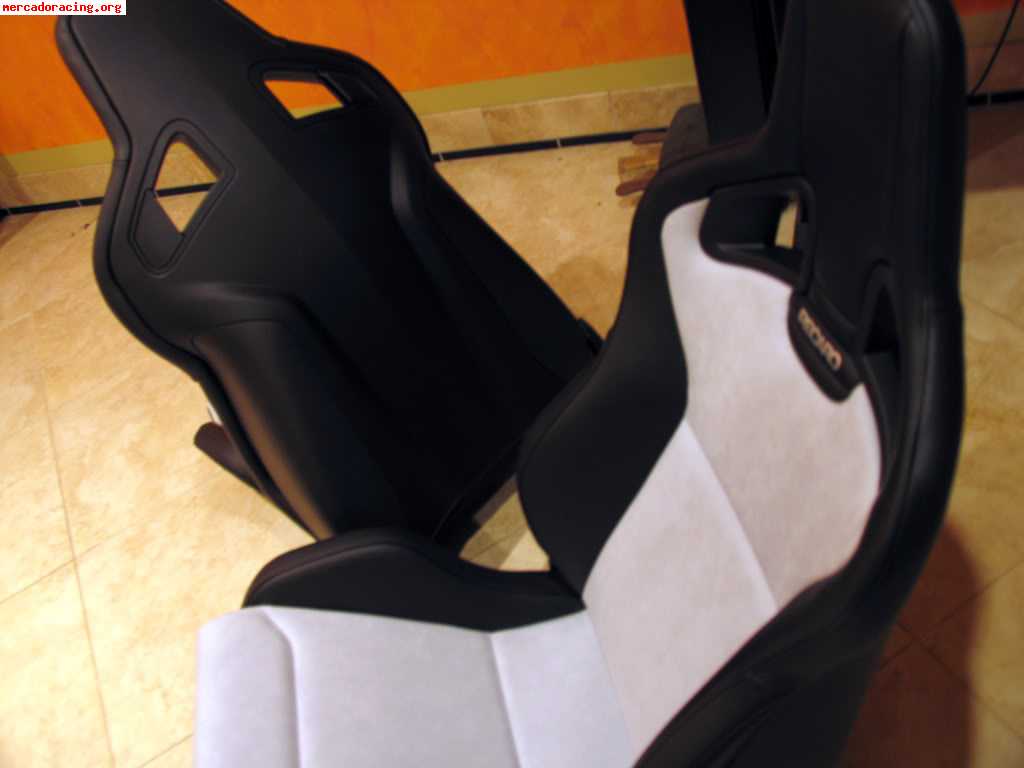  recaro sportster cs  piel y alcantara 