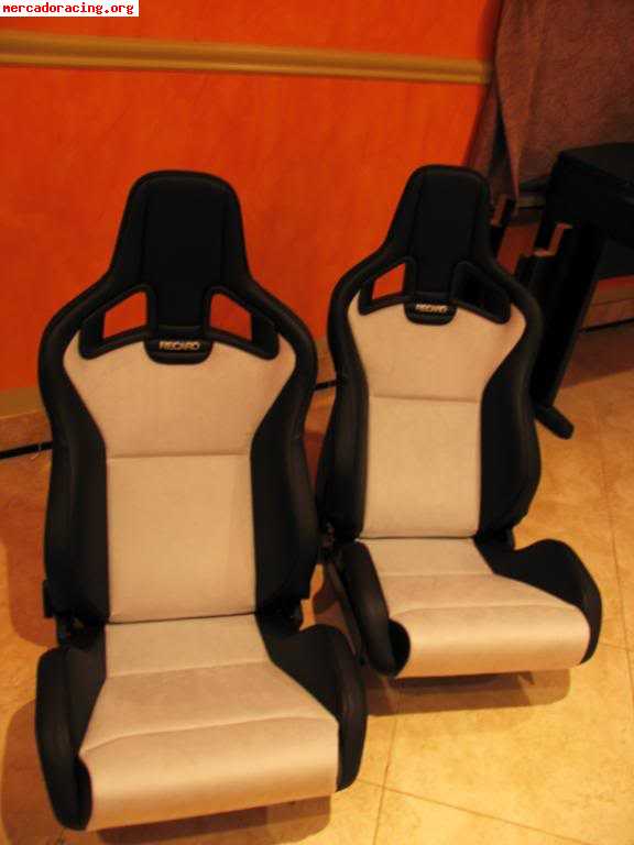  recaro sportster cs  piel y alcantara 