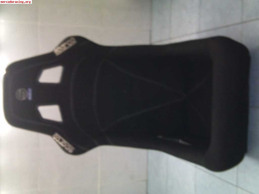 Asiento sparco sprint v y arneses