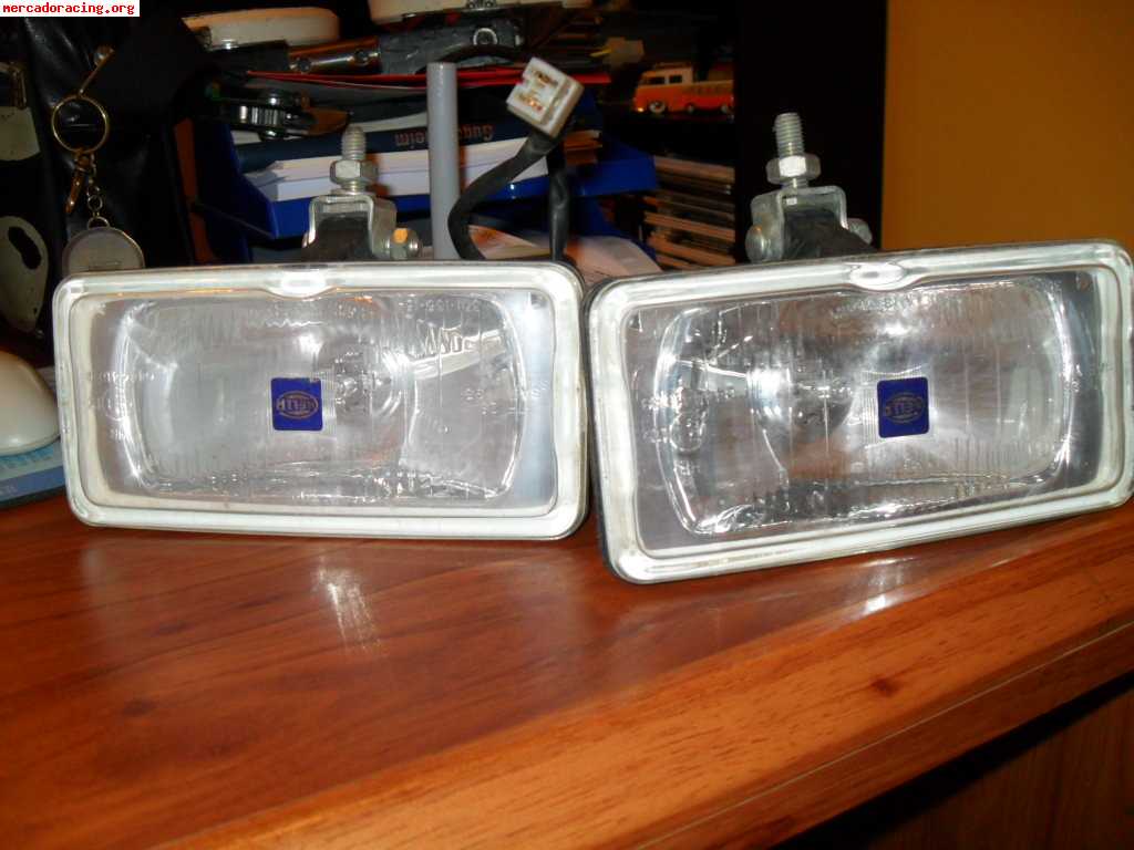 Conjuntos de faros hella 160 y comet 550