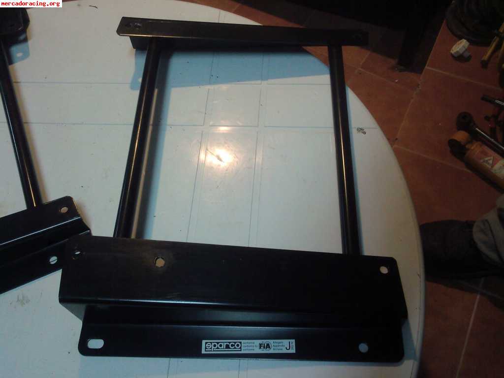 Bases sparco para pugeot 206