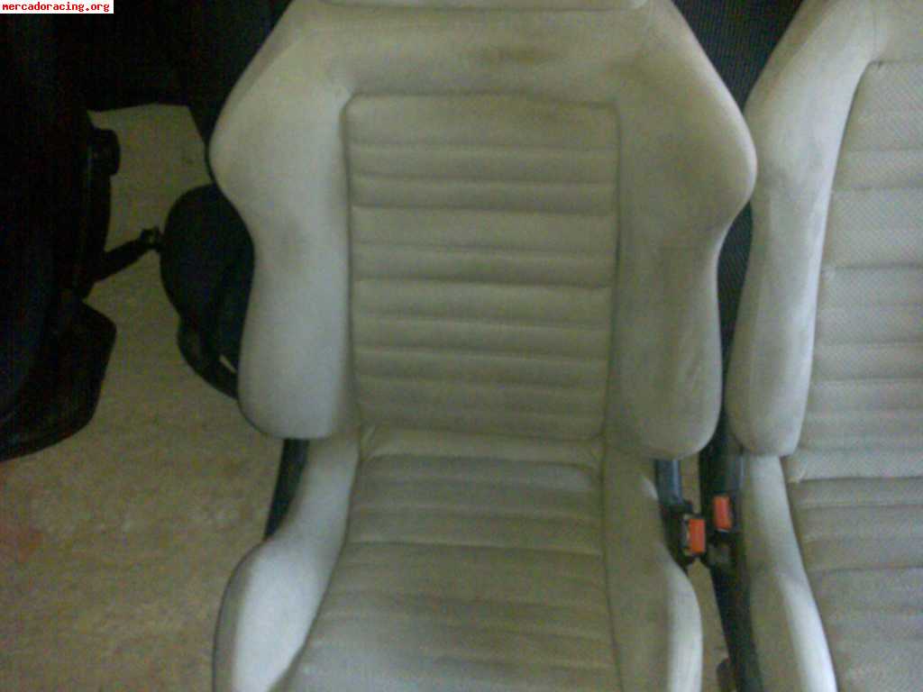 Asientos recaro en alcantara de lancia delta ll